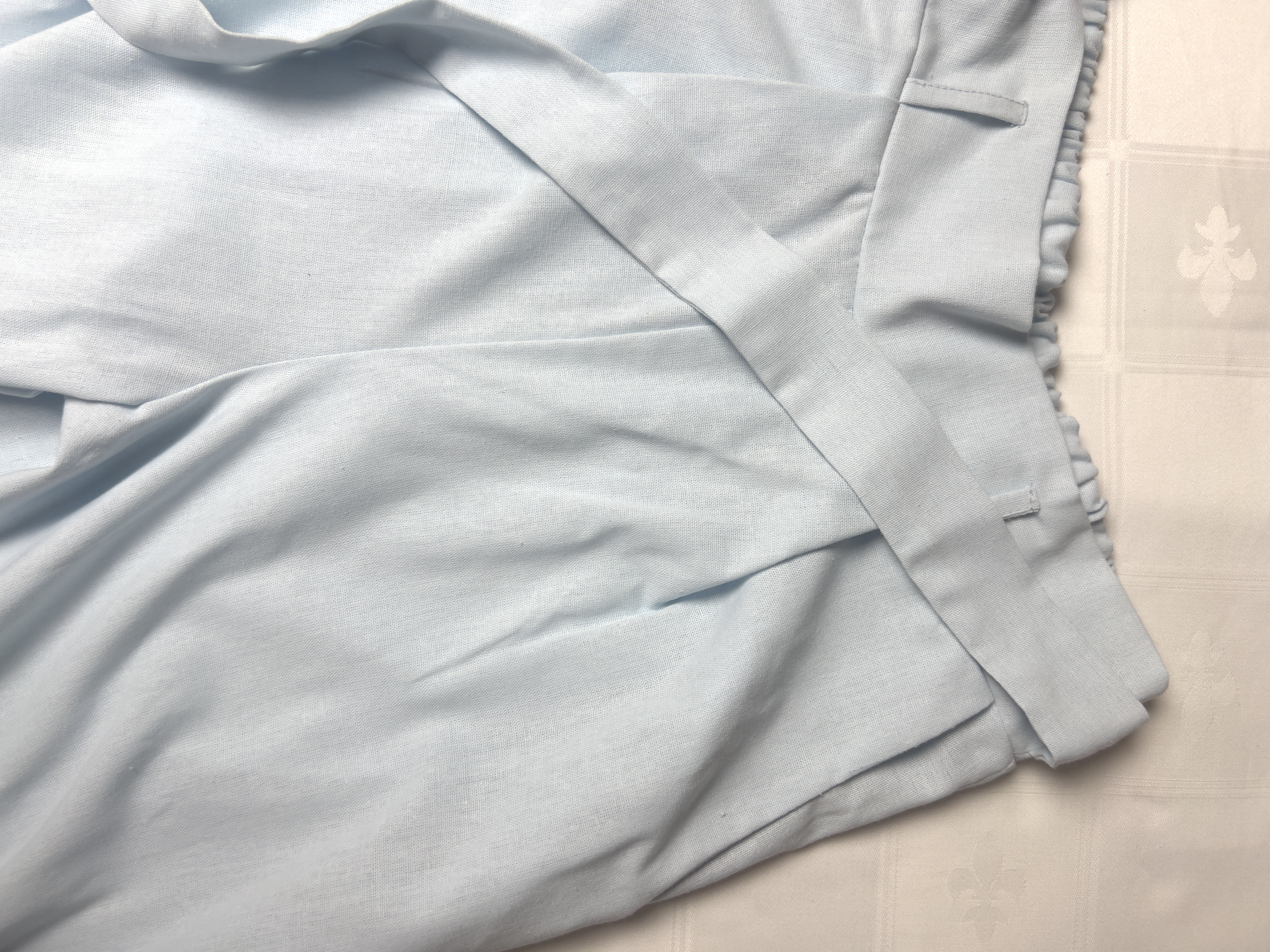 Pantalon en lin large